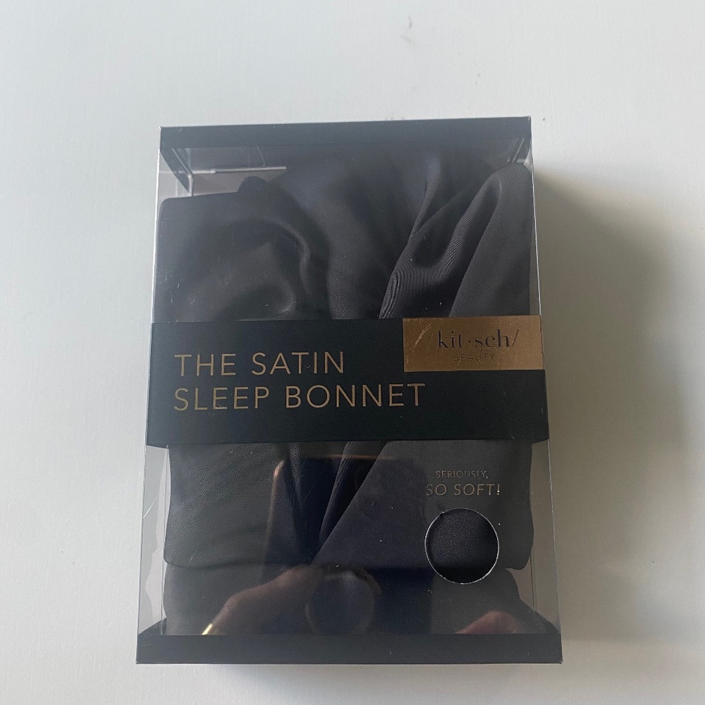 NWT Satin Sleep Bonnet